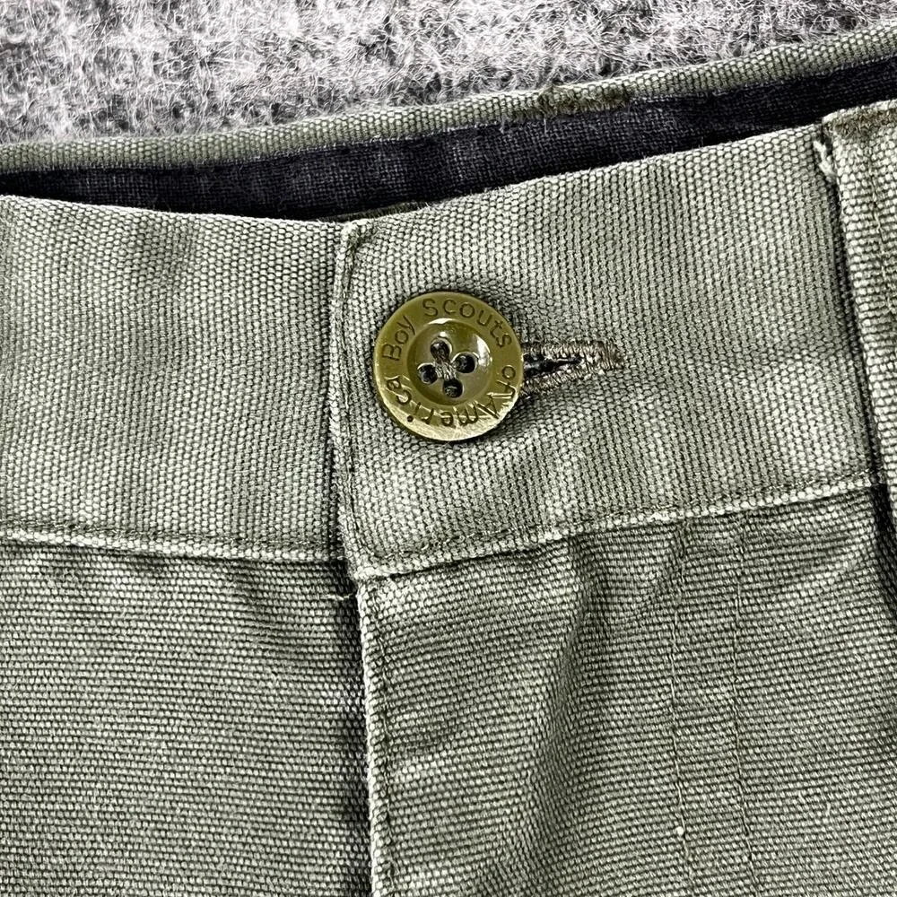 Boy Scouts America Convertible Pants Shorts 10 Unhemmed BSA Scouting‎ Switchback